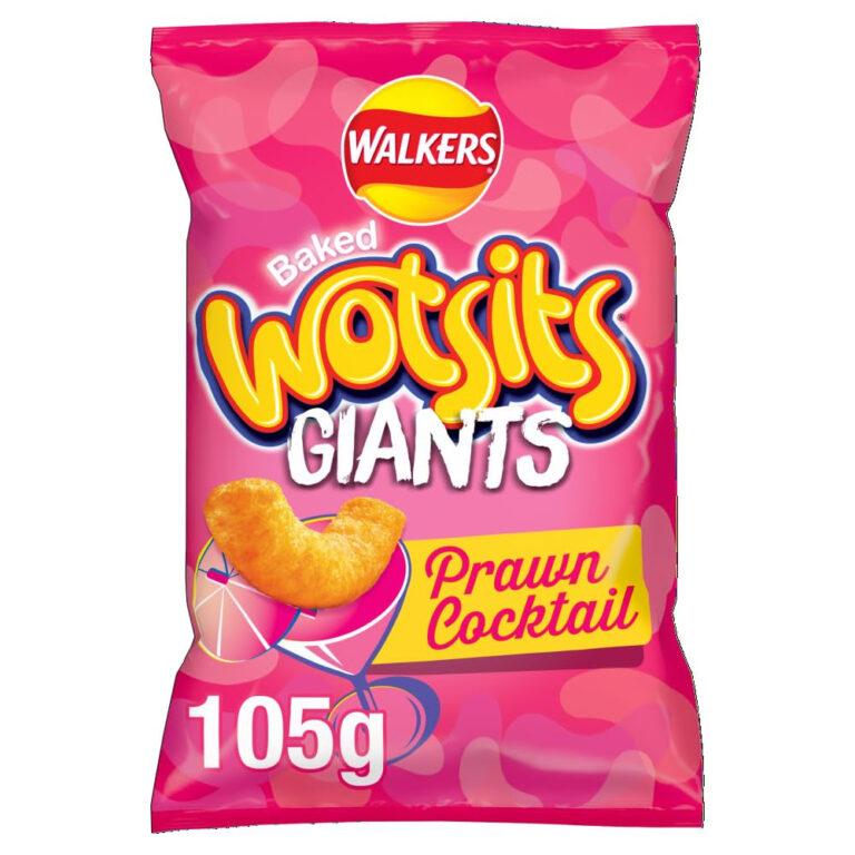Wotsits Giants Prawn 105G