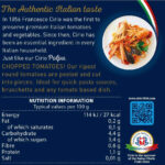 CIRIO Polpa Chopped Tomatoes, Italian, Canned, Tinned 4 X 400G