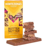 Montezuma'S Butter Nutter, 35% Cocoa, Milk Chocolate with Peanut Butter Truffle Centre, Gluten Free, 90G Bar