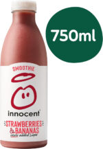 Innocent Strawberries & Bananas Smoothie 750Ml