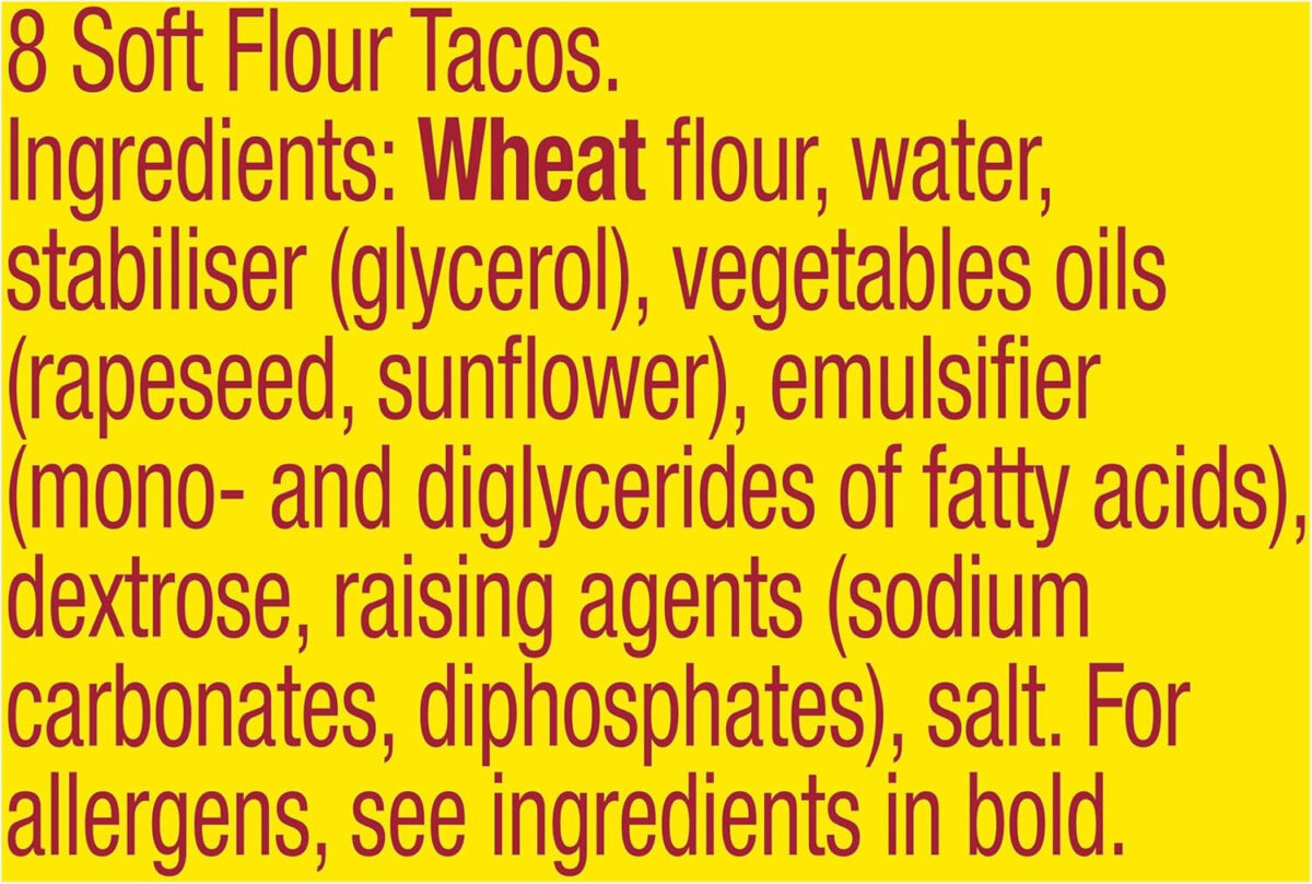 Old El Paso Soft Taco 220G (8 Pack)