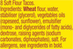 Old El Paso Soft Taco 220G (8 Pack)