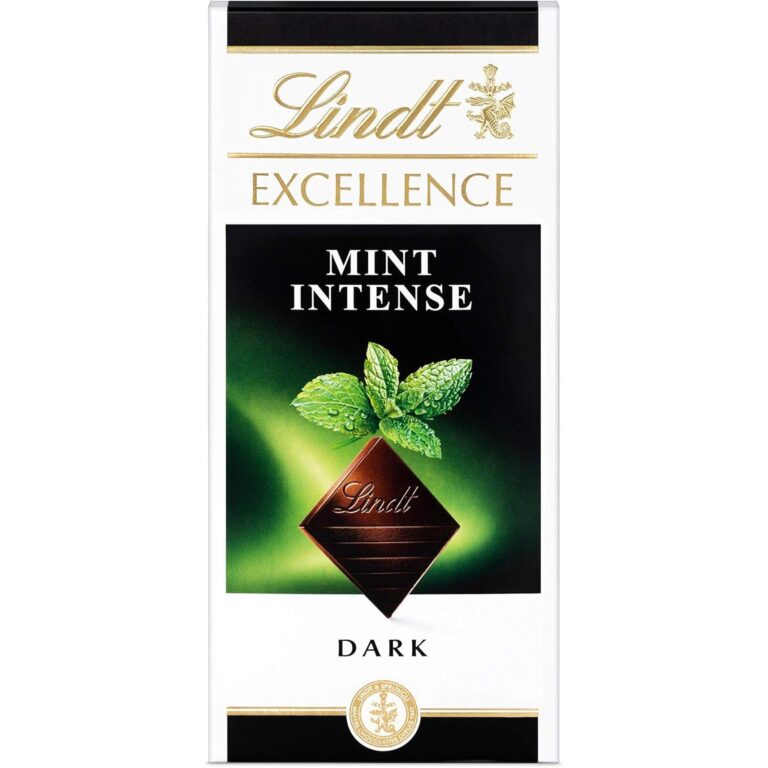 Lindt Excellence Dark Mint Chocolate Bar, 100G ​