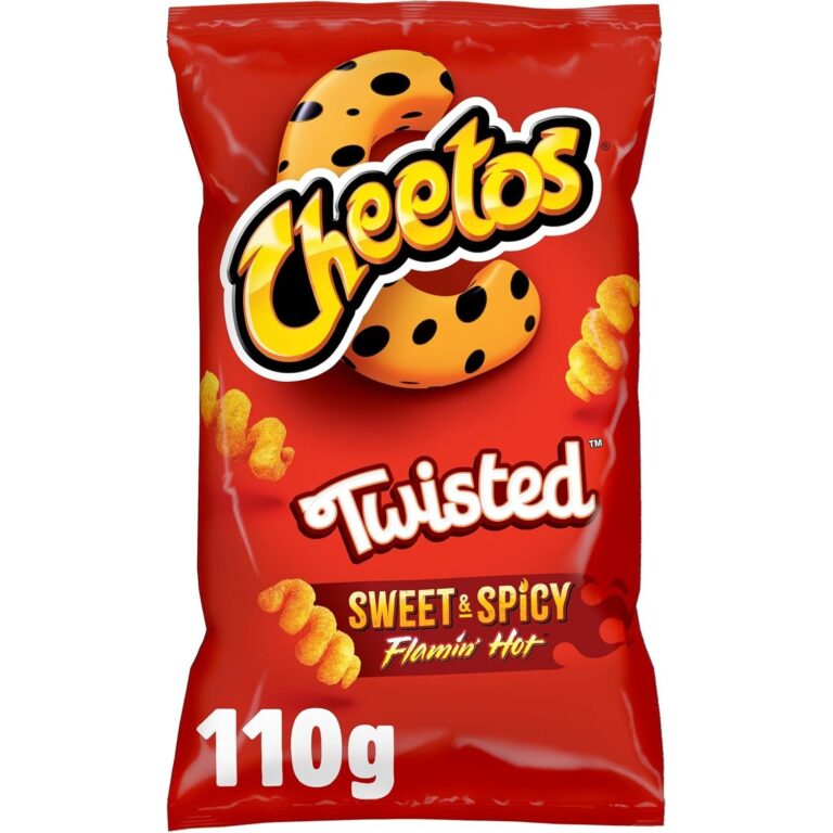 Cheetos Twisted Sweet & Spicy Sharing Bag Crisps 110G