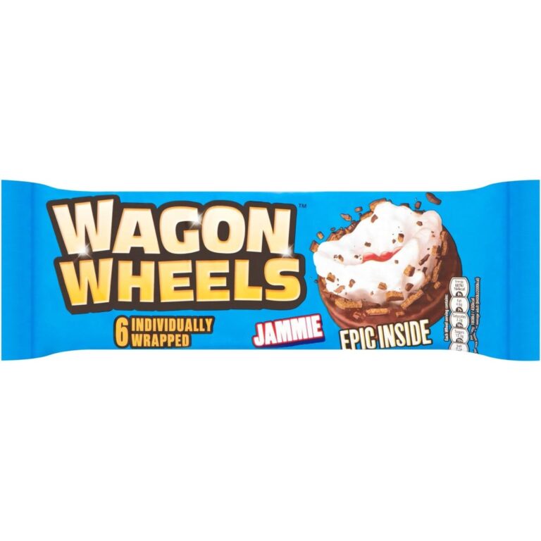 Wagon Wheels Jammie Biscuits, 6 Count (Pack of 1)