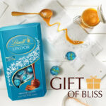Lindt LINDOR Salted Caramel Chocolate Truffles Box - Approx. 48 Balls, 600G - Perfect for Sharing and Gifting - Chocolate Balls with a Smooth Melting Filling