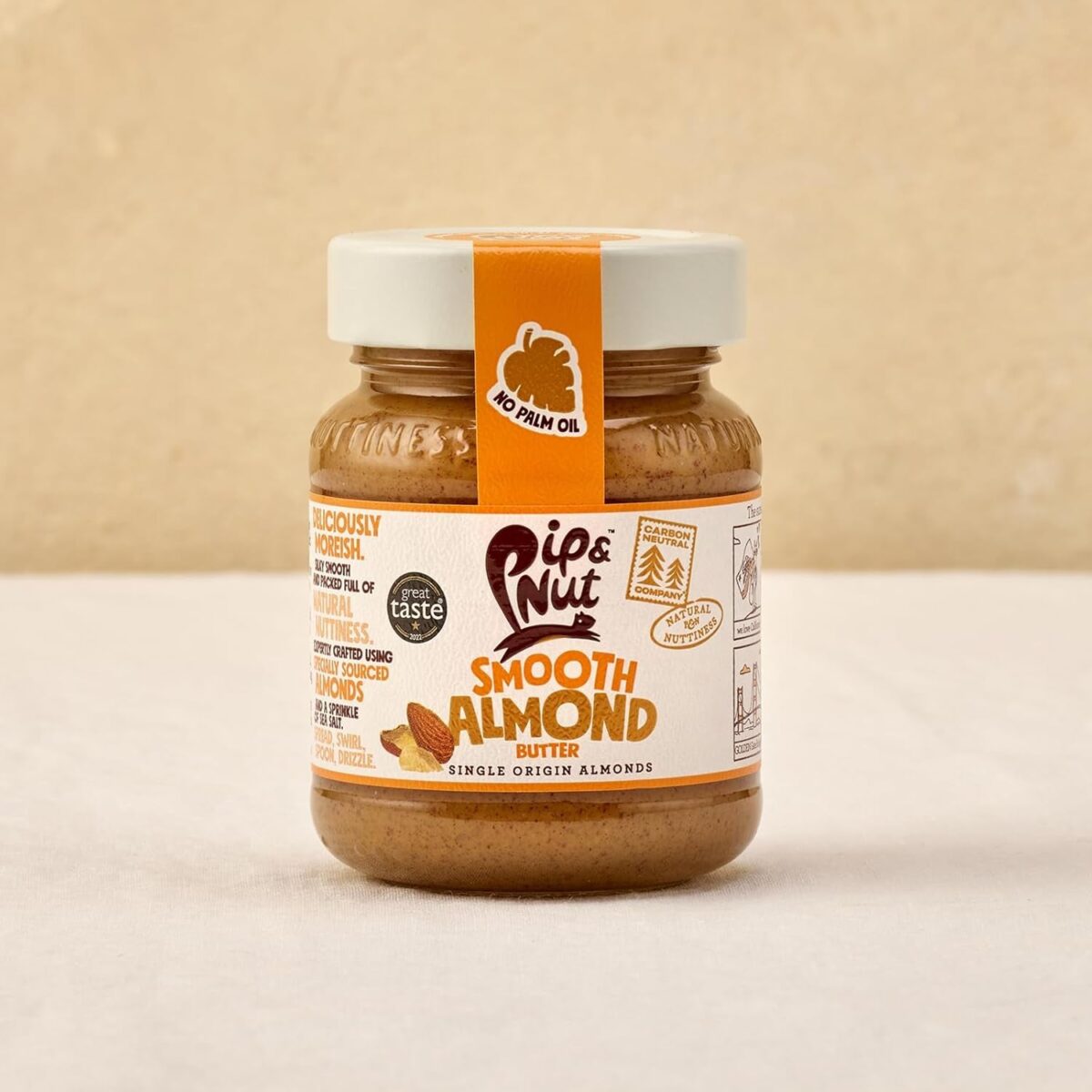 Pip & Nut Smooth Almond Butter, 170G