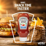 Heinz Tomato Ketchup 50% Less Sugar and Salt, 400Ml