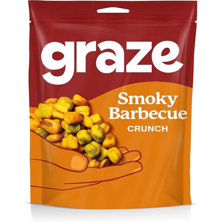 Graze Healthy Snacks - Smoky BBQ Crunch Mixed Sharing Snacks, 100G