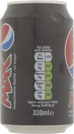 Pepsi Max Cans, 8 X 330Ml