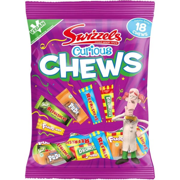 Swizzels Curious Chews 171G, White