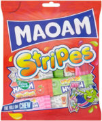 Maoam Stripes Fruit Sweets, 140G