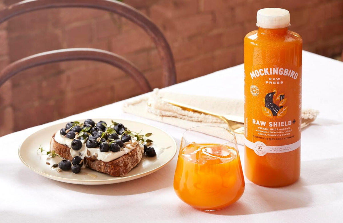 Mockingbird Raw Shield Orange & Mandarin Cold Pressed Juice 750Ml