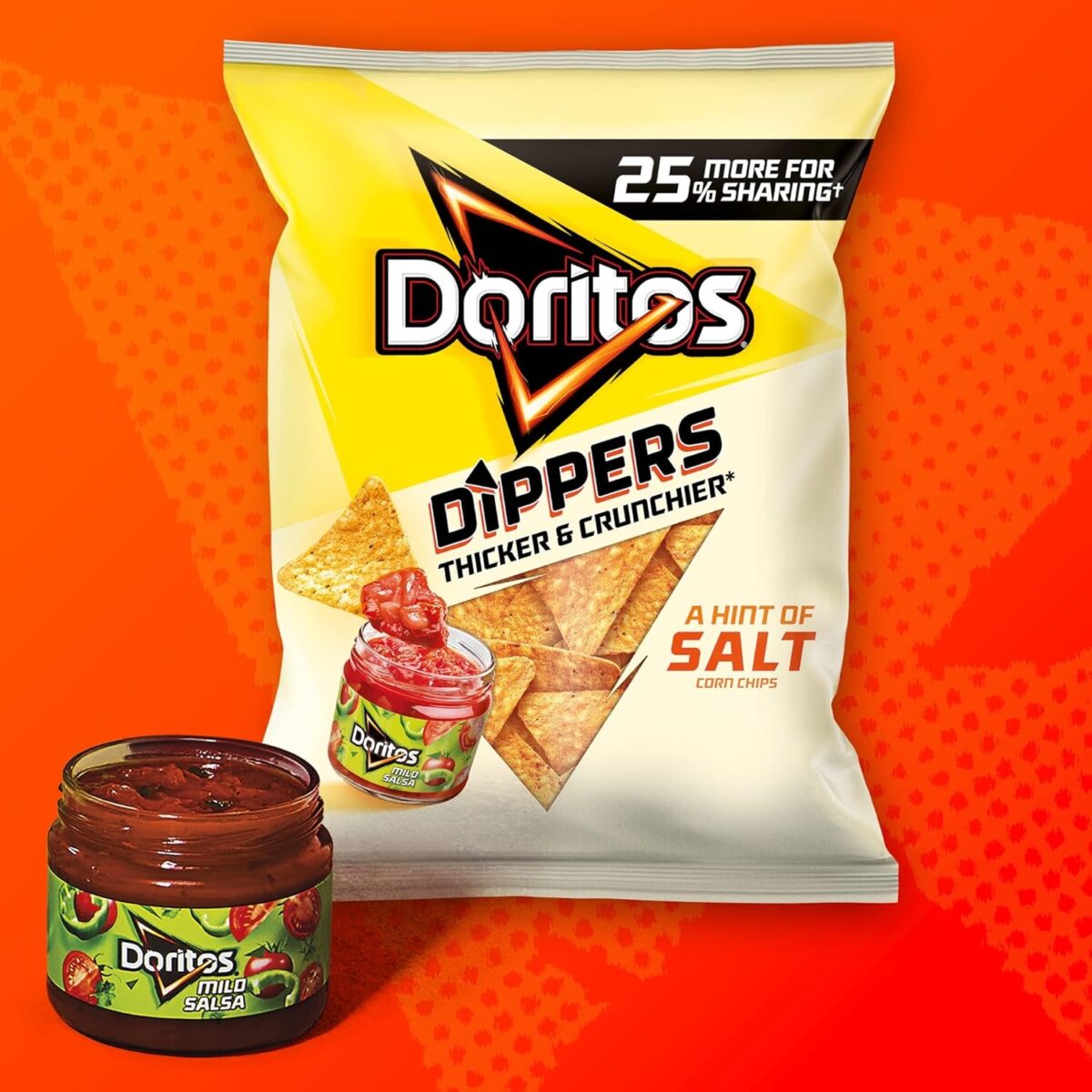 Doritos Dippers Hint of Salt, 230 G