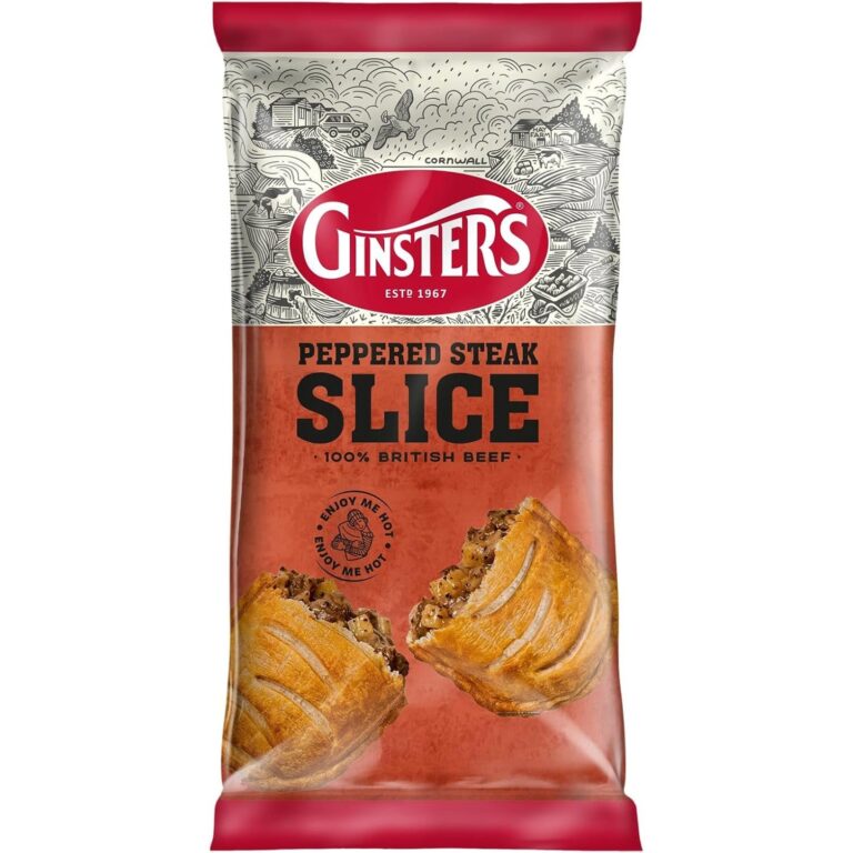 Ginsters Peppered Steak Slice, 170G