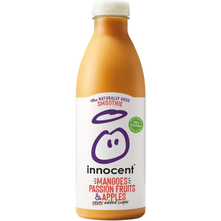 Innocent Mangoes, Passion Fruits & Apples Smoothie 750Ml