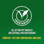 Pot Noodle Chicken & Mushroom King Pot Noodle Instant Vegetarian Snack Quick to Make Noodles 114 G