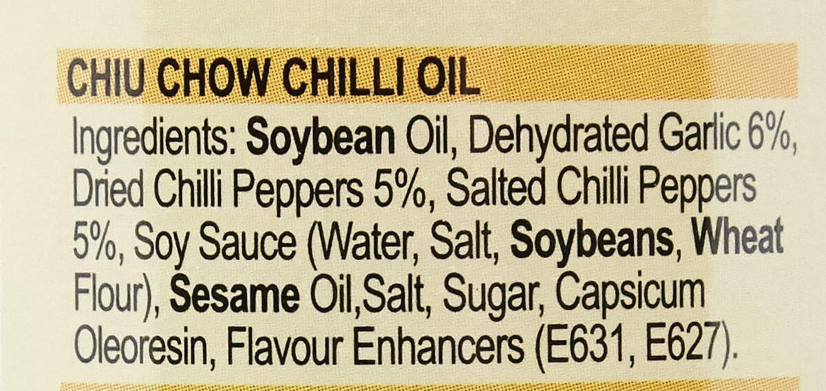 Lee Kum Kee Chiu Chow Chilli Oil, 170G