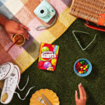 Skittles Giants Vegan Sweets, Fruit Flavoured Sharing Bag, Pouch 132G