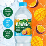 Volvic Touch of Fruit Sugar Free Mango Passion Flavoured Water, 6 X 1.5L