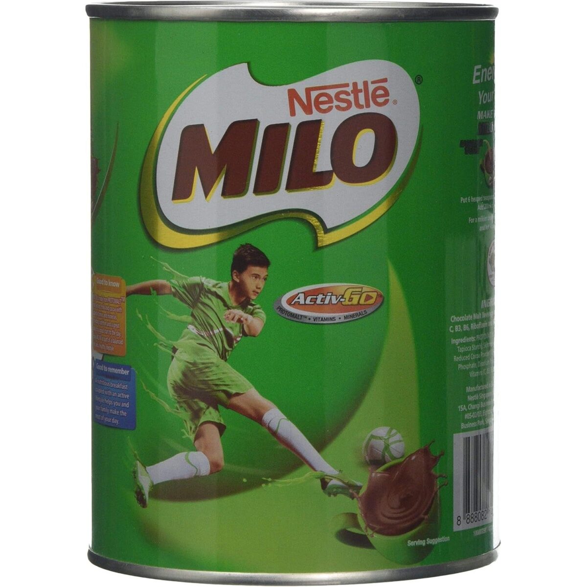 Milo Instant Malt Chocolate Drinking Powder Tin - 400G