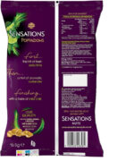Walkers Sensations Lime and Coriander Poppadoms, 82.5G