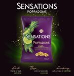 Walkers Sensations Lime and Coriander Poppadoms, 82.5G