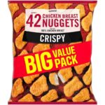 Iceland 42 (Approx.) Crispy Chicken Breast Nuggets 882G (Frozen)