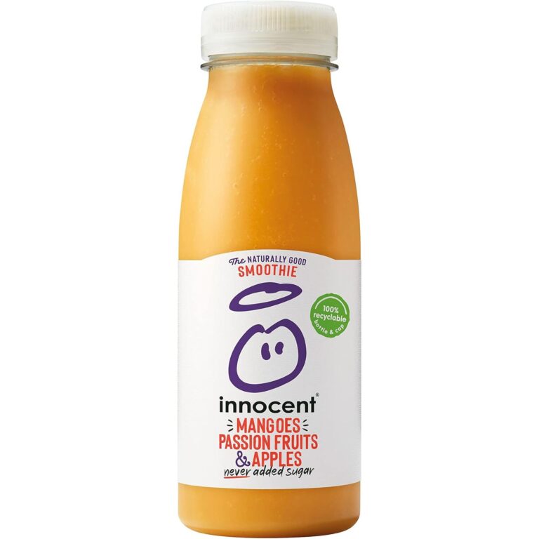 Innocent Mangoes Passion Fruits & Apples Smoothie, 250Ml
