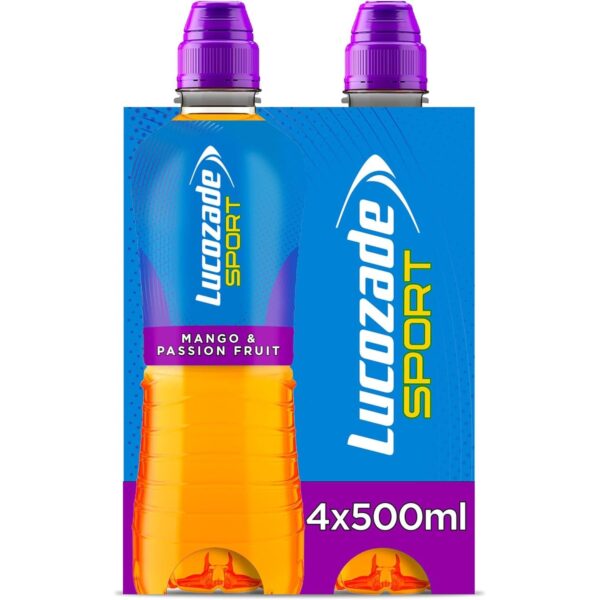 Lucozade Sport Mango and Passion Fruit 4X500Ml