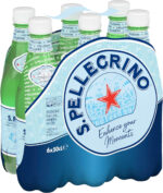 San Pellegrino Sparkling Natural Mineral Water, 6X500 Ml
