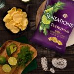 Walkers Sensations Lime and Coriander Poppadoms, 82.5G