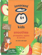 Innocent Kids Smoothies Cherries, Strawberries & Apples 4X150Ml