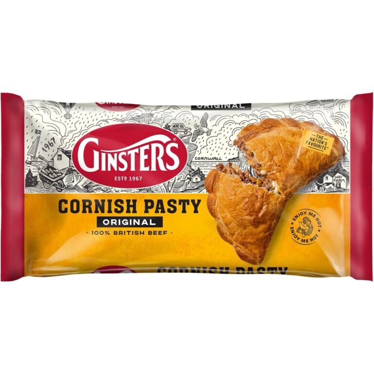 Ginsters Original Cornish Pasty, 227G