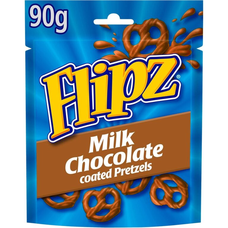 Flipz Milk Chocolate Coated Pretzel Snacks, 90 G (Pack of 1)