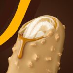 Magnum Double Gold Caramel Billionaire Ice Cream Sticks with Golden Caramel Chocolate Made from Rainforest Alliance Certified Cocoa Biscuit and Pecan Ice Creams with a Salted Caramel Sauce 3X 85 Ml